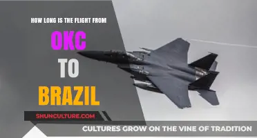 OKC to Brazil Flight Duration: What to Expect in the Air