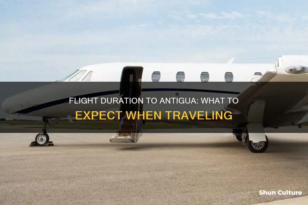 how long is the flight to antigua