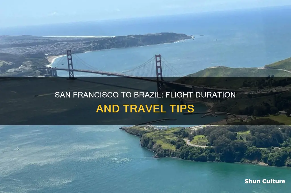 how long is the flight to brazil from sanfrancisco