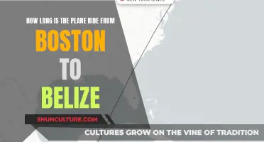 Belize Bound: Uncovering the Boston-Belize Flight Time