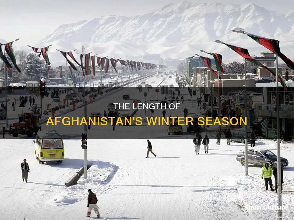 how long is winter in afghanistan