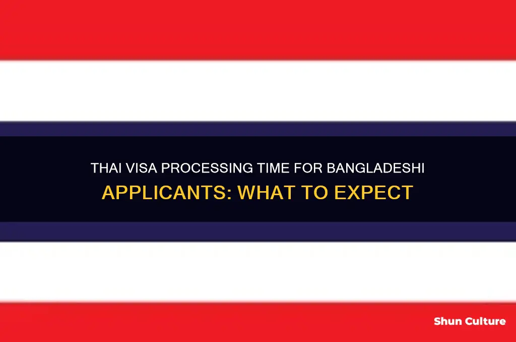 how long it takes to get thai visa from bangladesh