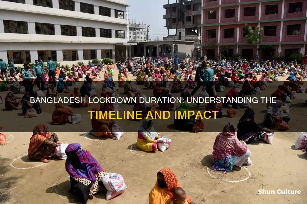 how long lockdown in bangladesh