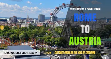 Rome to Austria: Exploring Flight Duration and Tips