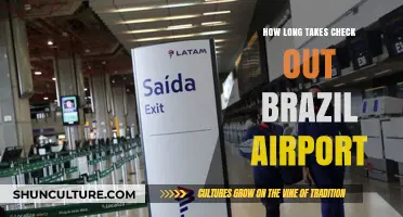 Efficient Travel: Brazil Airport Check-Out Time Explained
