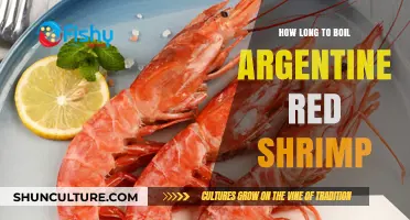 Perfectly Cooked Argentine Red Shrimp: A Timing Guide