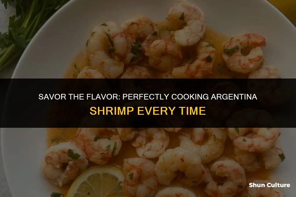 how long to cook argentina shrimp