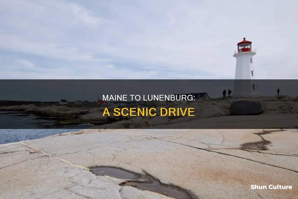 how long to drive from brunswick maine to lunenburg ma