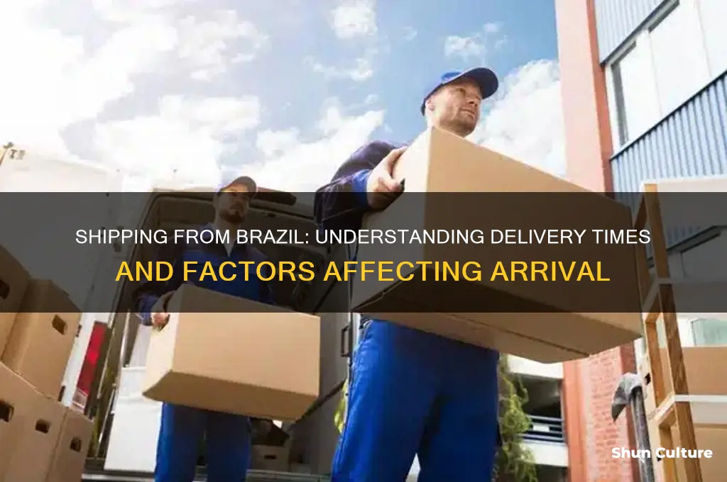 how long to receive from brazil