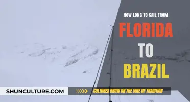 Sailing from Florida to Brazil: Estimated Time and Adventure Insights