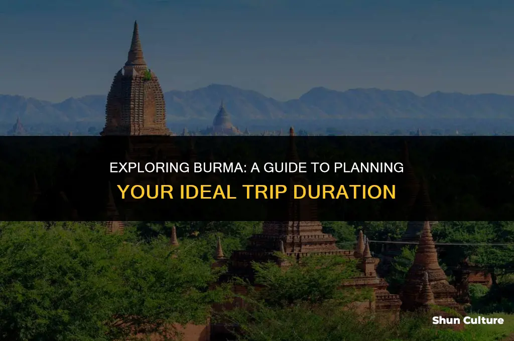 how long to spend in burma