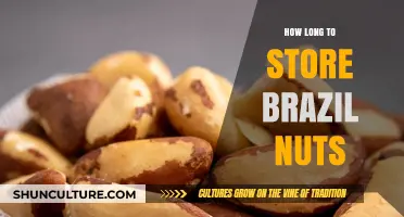 Storing Brazil Nuts: Optimal Shelf Life and Freshness Tips