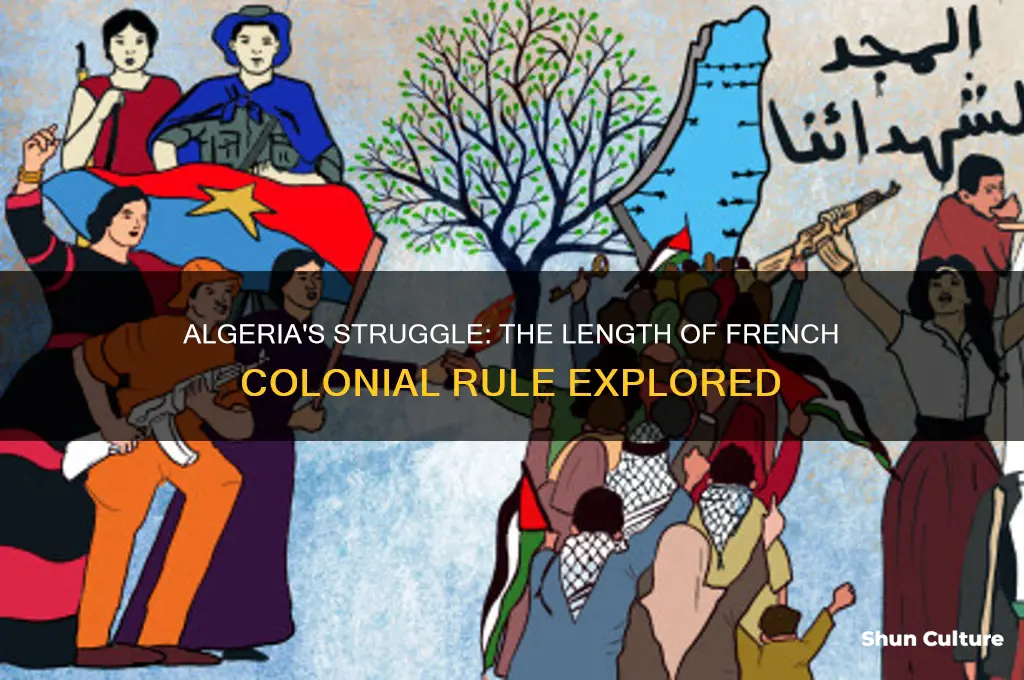 how long was algeria under french rule