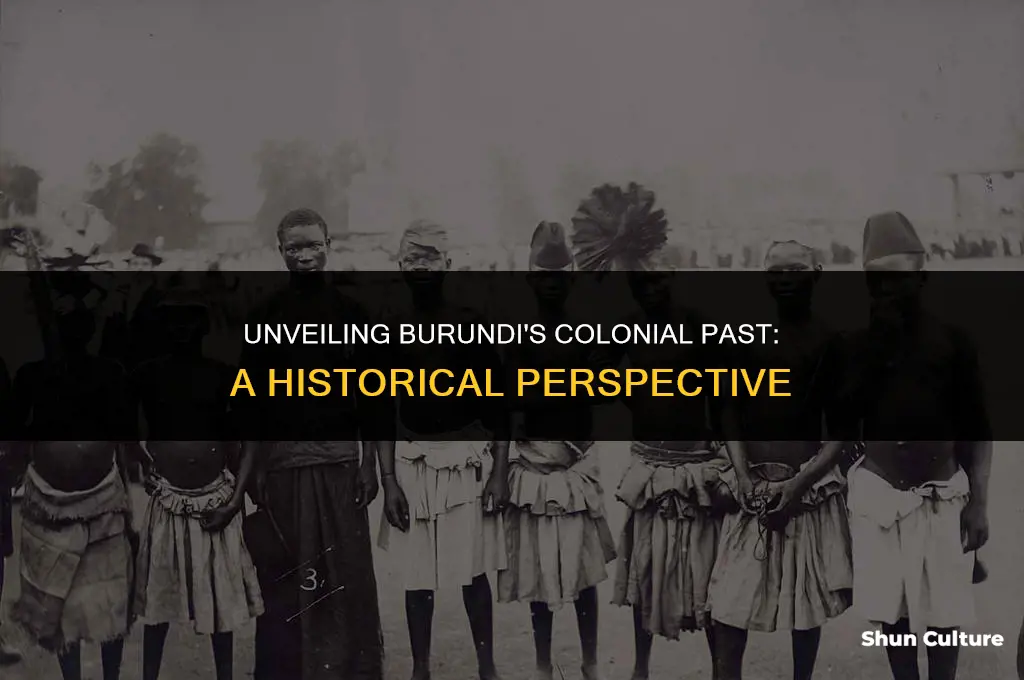how long was burundi colonized