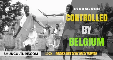 Belgian Colonial Rule in Burundi: A Historical Timeline