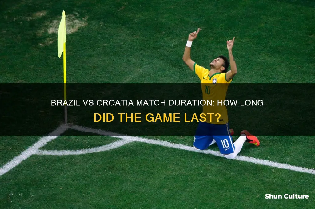 how long was the brazil vs croatia game
