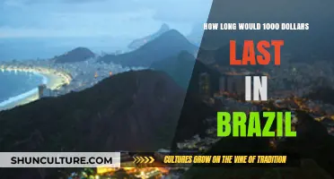 How Long Can $1000 Sustain You in Brazil?
