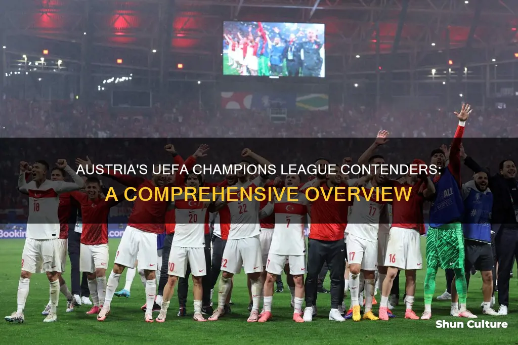 how mant teams from austria compete in uefa champions league
