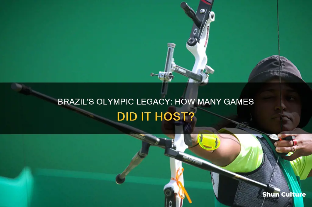 how manu olympics games did brazil host