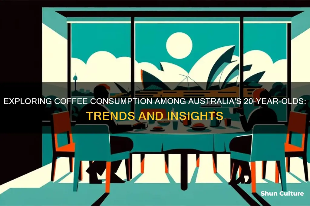 how many 20 year olds drink coffee in australia
