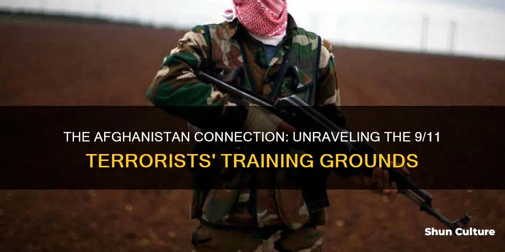 how many 911 terrorists trained in afghanistan