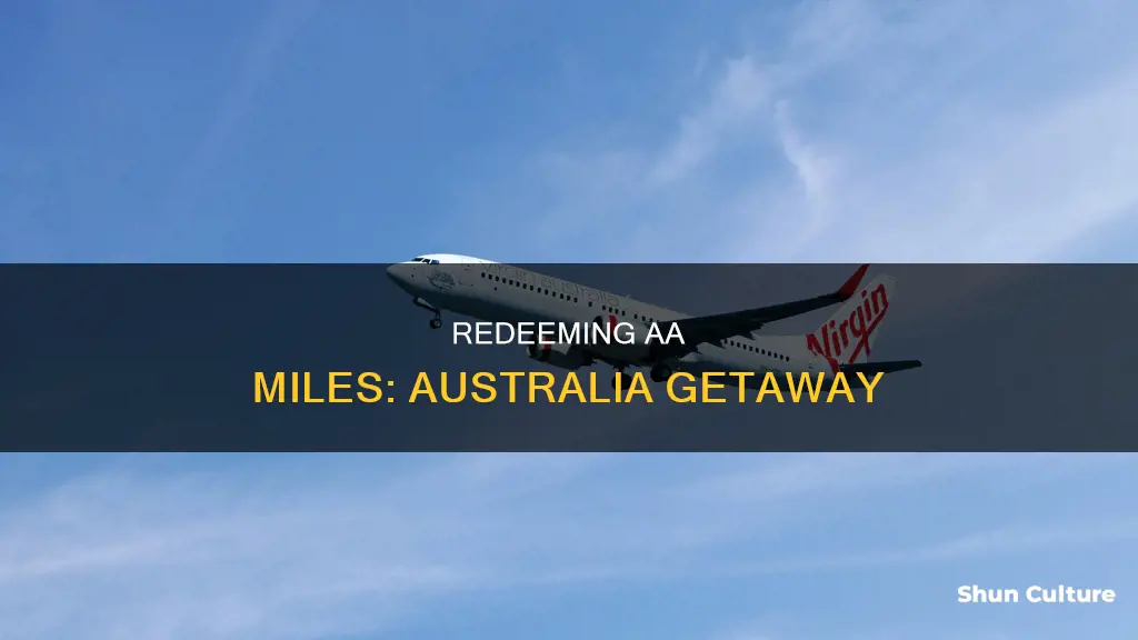 how many aa miles to fly to australia
