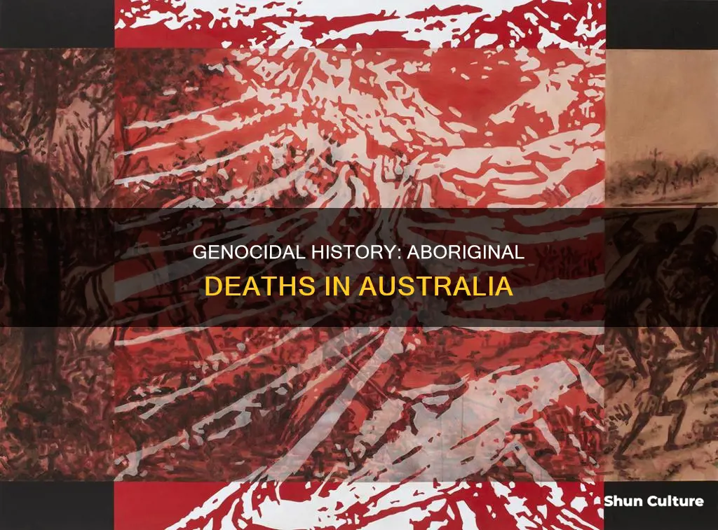 how many aboriginal peoples were killed in australia