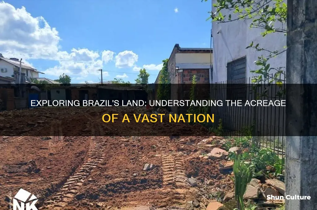 how many acres are in brazil