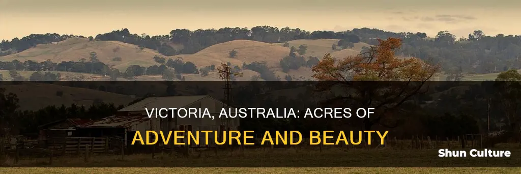 how many acres in the state of victoria australia