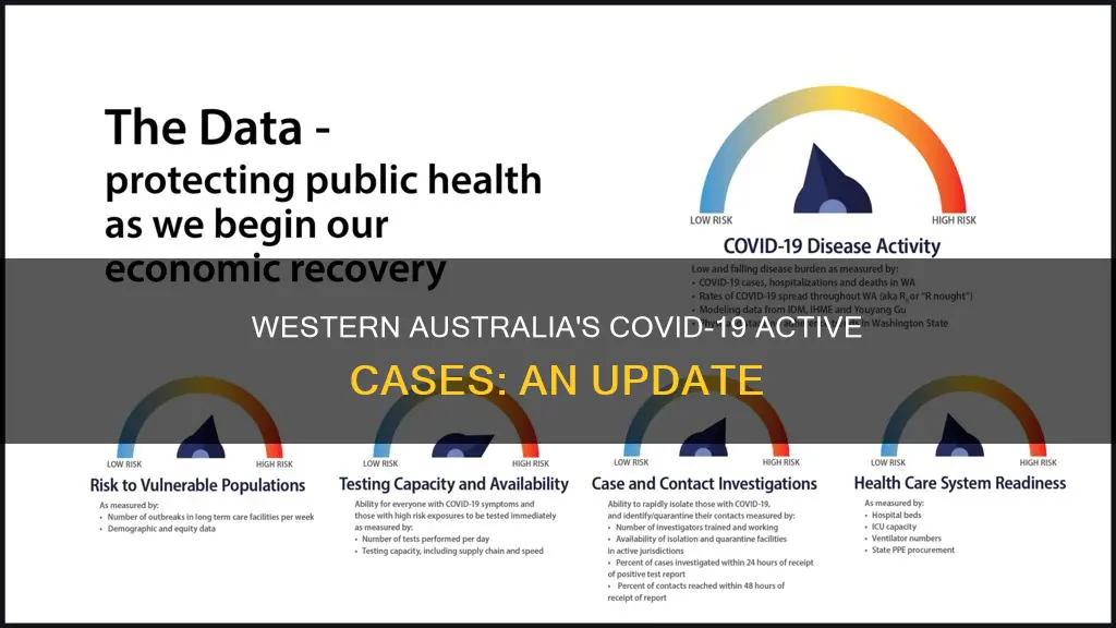 how many active cases of coronavirus in western australia