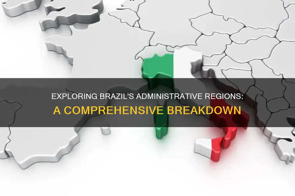 how many administrative regions are in brazil