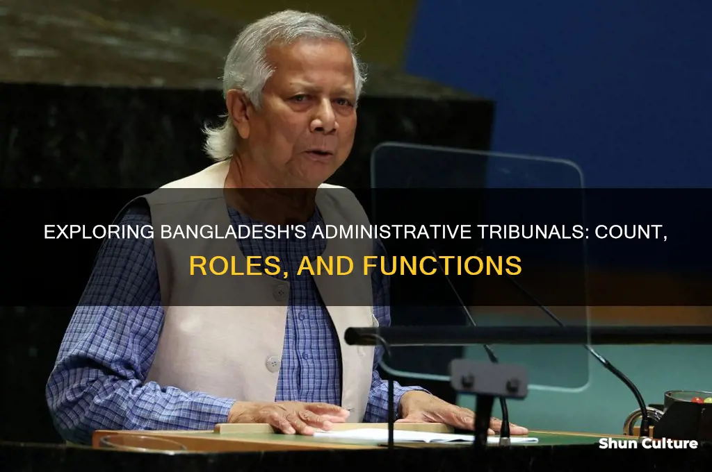 how many administrative tribunal in bangladesh