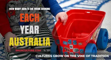 Choking Deaths in Australia: Annual Adult Fatality Statistics Revealed