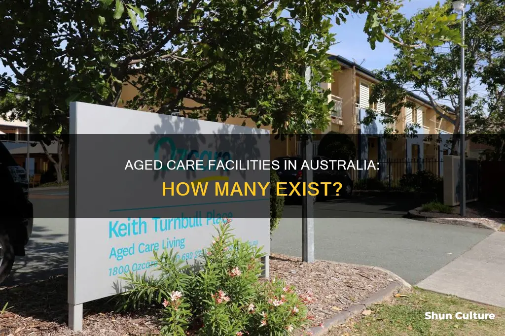 how many aged care facilities are there in australia