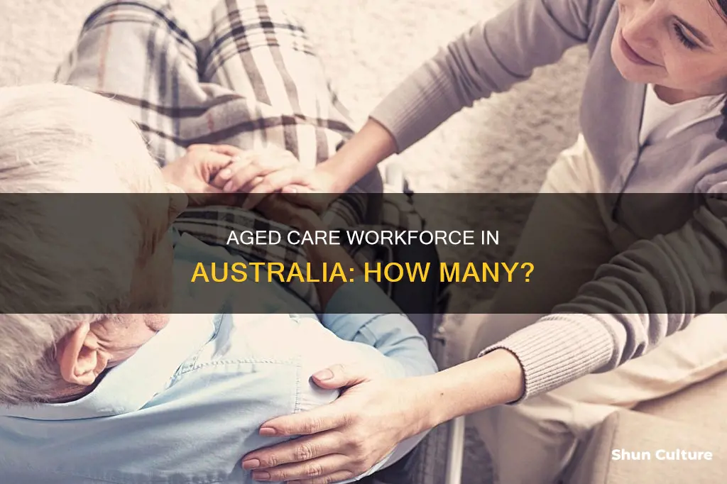 how many aged care workers in australia