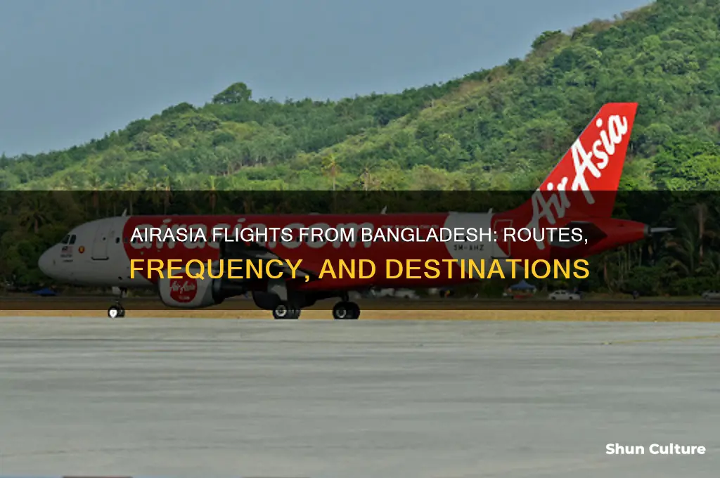 how many air asia flight from bangladesh