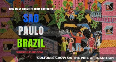 Boston to São Paulo: Air Miles and Flight Insights