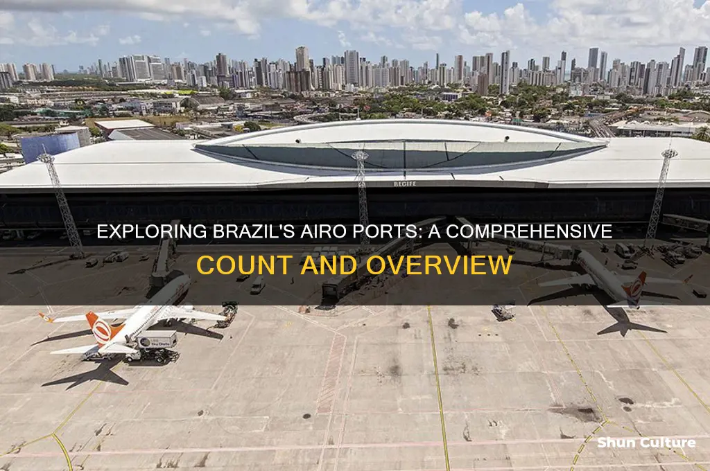 how many airopot have in brazil