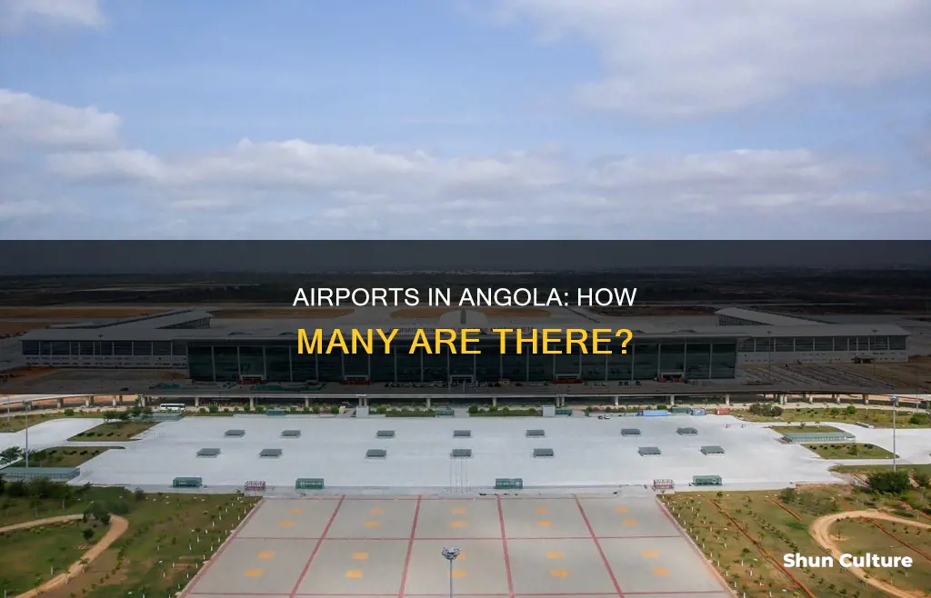 how many airports are in angola