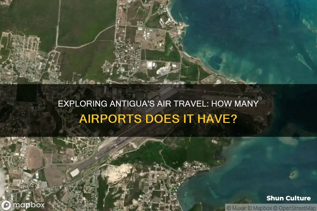 how many airports are in antigua
