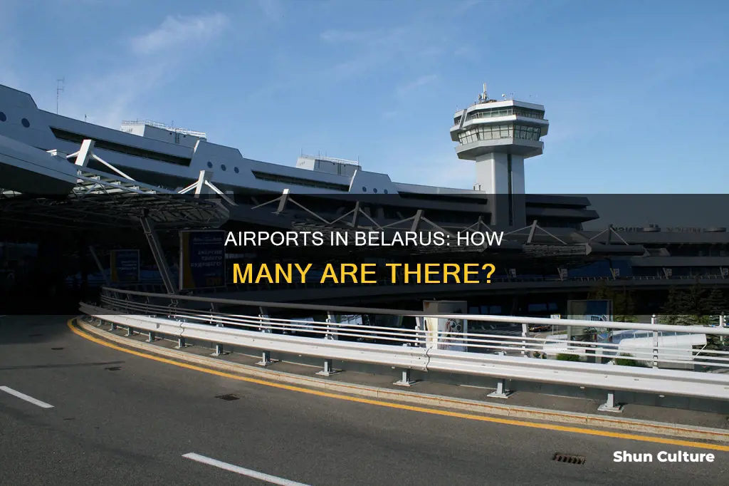 how many airports are in belarus