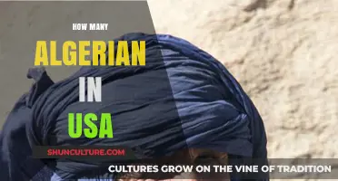 Exploring the Algerian Community: Population and Presence in the USA