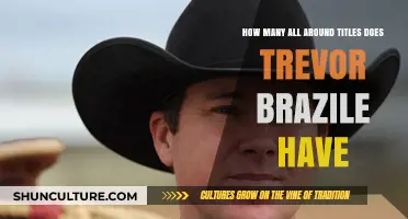 Trevor Brazile's All-Around Titles: A Comprehensive Count and Overview