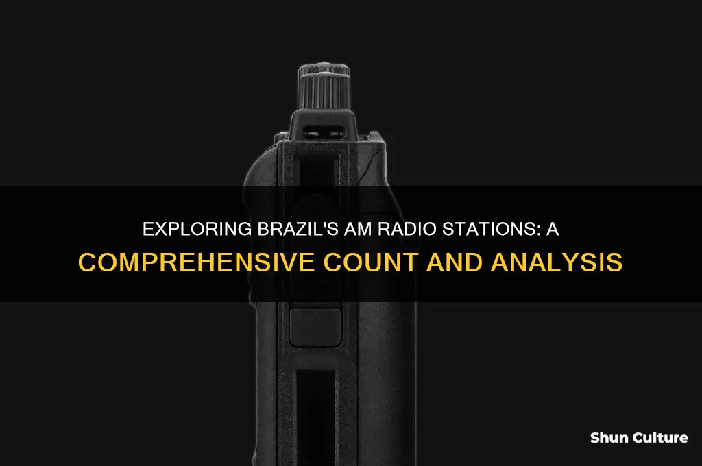 how many am radios are in brazil