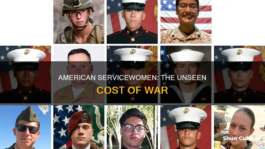 how many american service women killed in uran iraq afghanistan