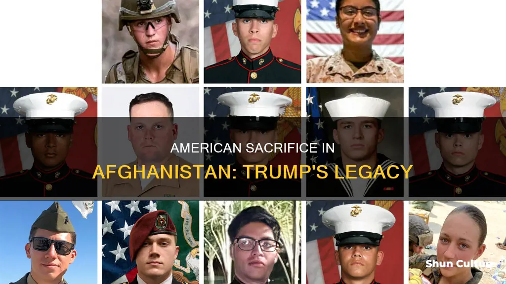 how many american soldiers died in afghanistan during trump