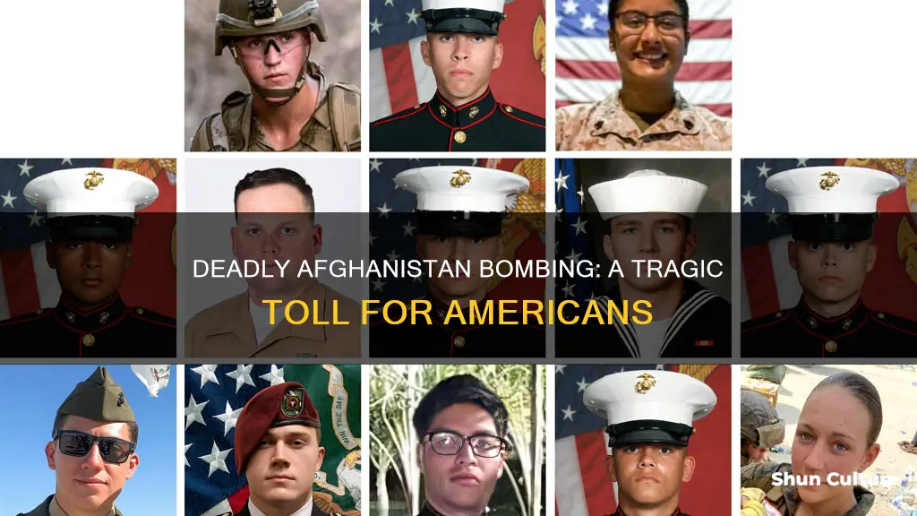 how many americans died in afghanistan bombing