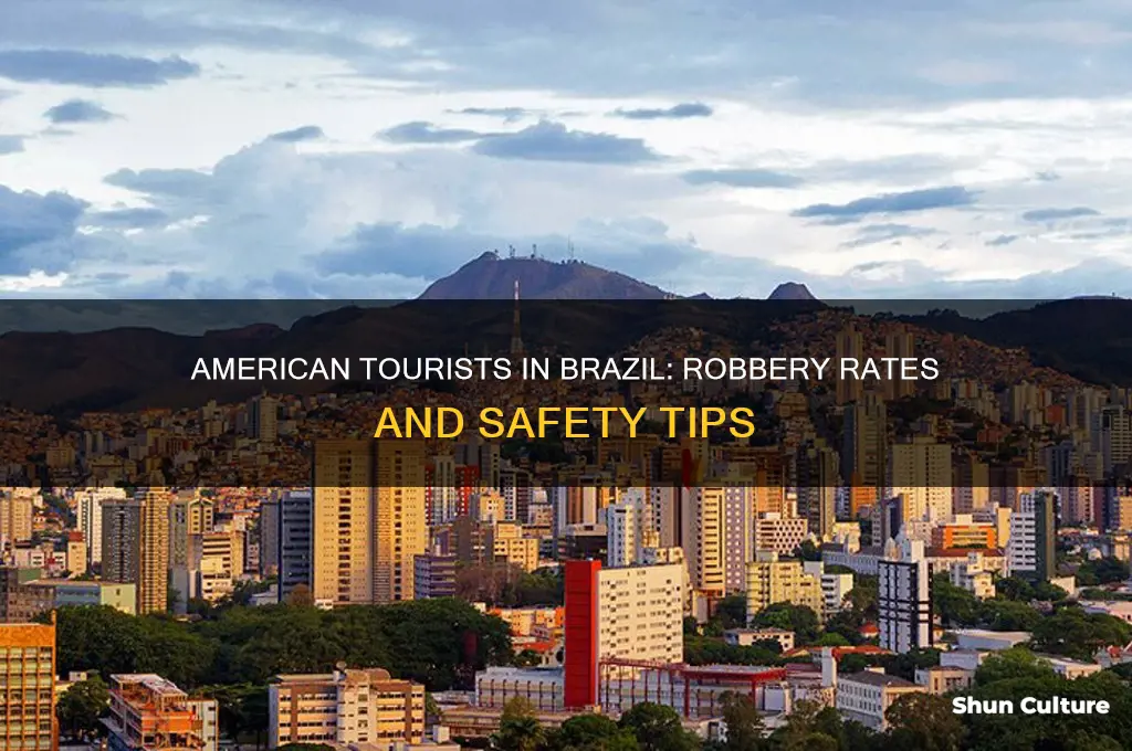 how many americans get robbed in brazil