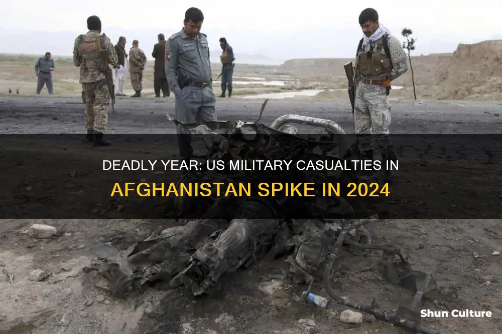 how many americans have been killed in afghanistan this year