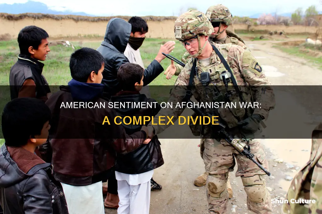 how many americans support the war in afghanistan